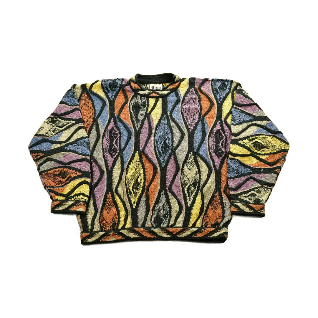 Vintage 1990s Coogi Classic Knit Sweater from propervintagecanada