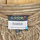 Vintage 1990s Coogi Made In Australia 3D knit 100% Cotton Abstract Pattern Crewneck Sweater Men's XL from propervintagecanada
