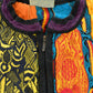 Vintage 1990s Coogi Quarter Zip 3D Knit Abstract Crewneck Sweater Women's S from propervintagecanada