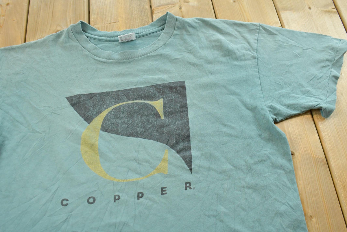 Vintage 1990s Copper T-Shirt Men's L from propervintagecanada