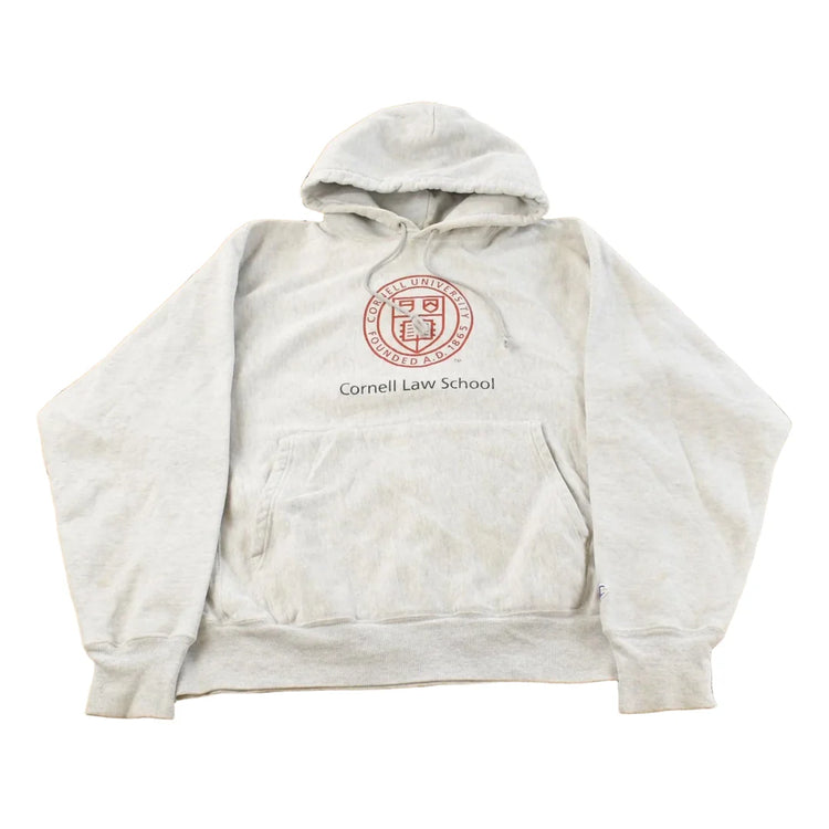 Vintage 1990s Cornell University Champion Reverse Weave Hoodie Sweatshirt Men's M from propervintagecanada