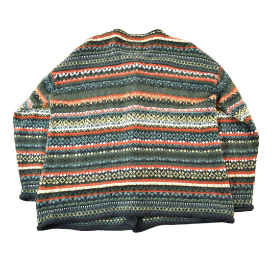 Vintage 1990s Cottage Cove Knit Cardigan Sweater Women's Large from propervintagecanada