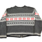 Vintage 1990s Cotton Ginny Knit Zip Up Sweater Men's Medium from propervintagecanada