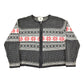 Vintage 1990s Cotton Ginny Knit Zip Up Sweater Men's Medium from propervintagecanada