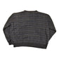 Vintage 1990s Cotton Reel Abstract Knit Crewneck Sweater Mens L from propervintagecanada
