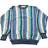 Vintage 1990s Cotton Traders 3D Cable Knit Crewneck Sweater Men&