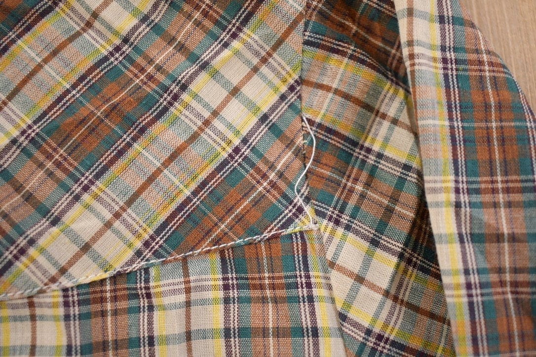 Vintage 1990s Country Shirt Works Plaid Button Up Western Shirt Men's Large from propervintagecanada