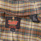 Vintage 1990s Country Shirt Works Plaid Button Up Western Shirt Men's Large from propervintagecanada