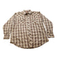 Vintage 1990s Country Shirt Works Plaid Button Up Western Shirt Men's Large from propervintagecanada