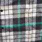 Vintage 1990s Country Wear Plaid Flannel Button Up Shirt Men's Large from propervintagecanada