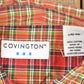 Vintage 1990s Covington Plaid Button Up Shirt Men's XL from propervintagecanada