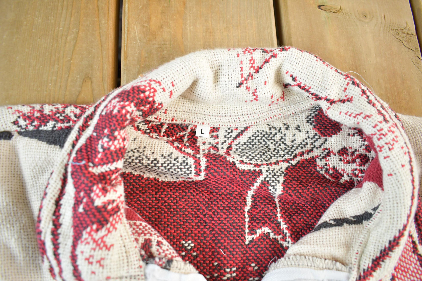 Vintage 1990s Cowboy Western Tapestry Full Zip Jacket Mens Large from propervintagecanada
