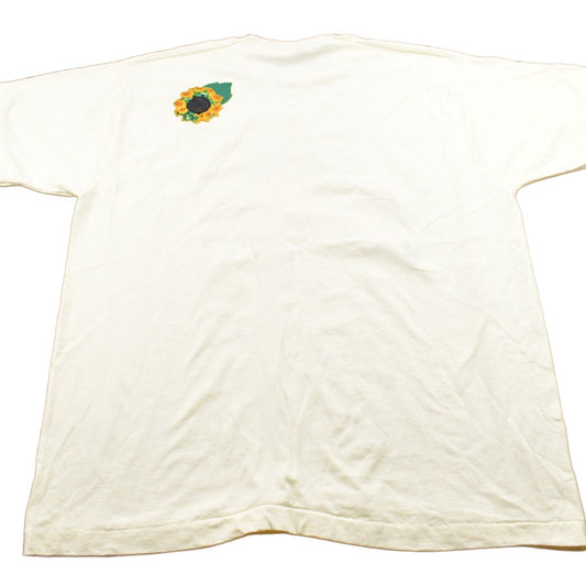 Vintage 1990s Cows and Sunflowers Graphic T Shirt Men's XL from propervintagecanada