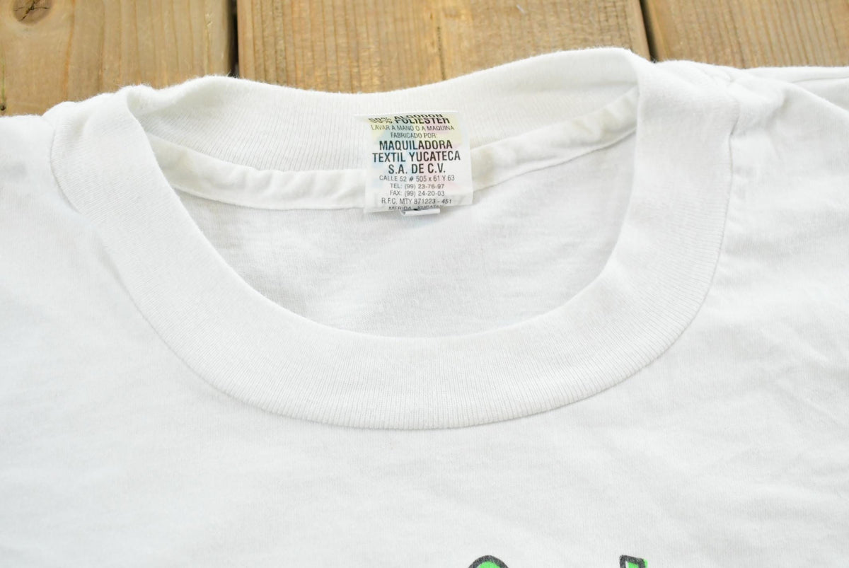Vintage 1990s Cozumel Same Old Gift Duck Single Stitch T-Shirt Mens L from propervintagecanada