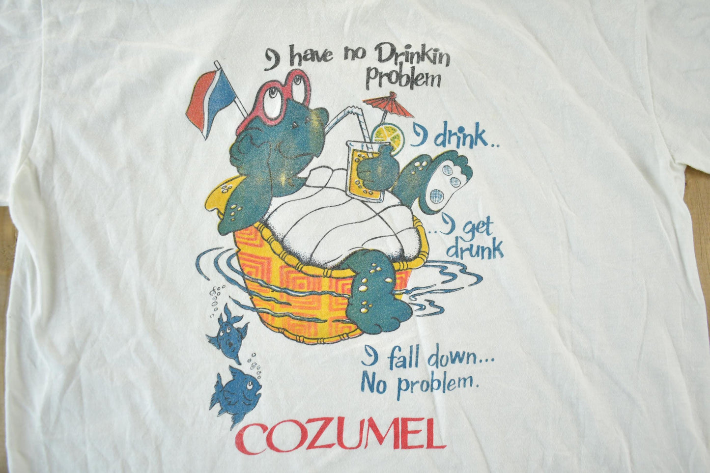 Vintage 1990s Cozumel Single Stitch T-Shirt from propervintagecanada