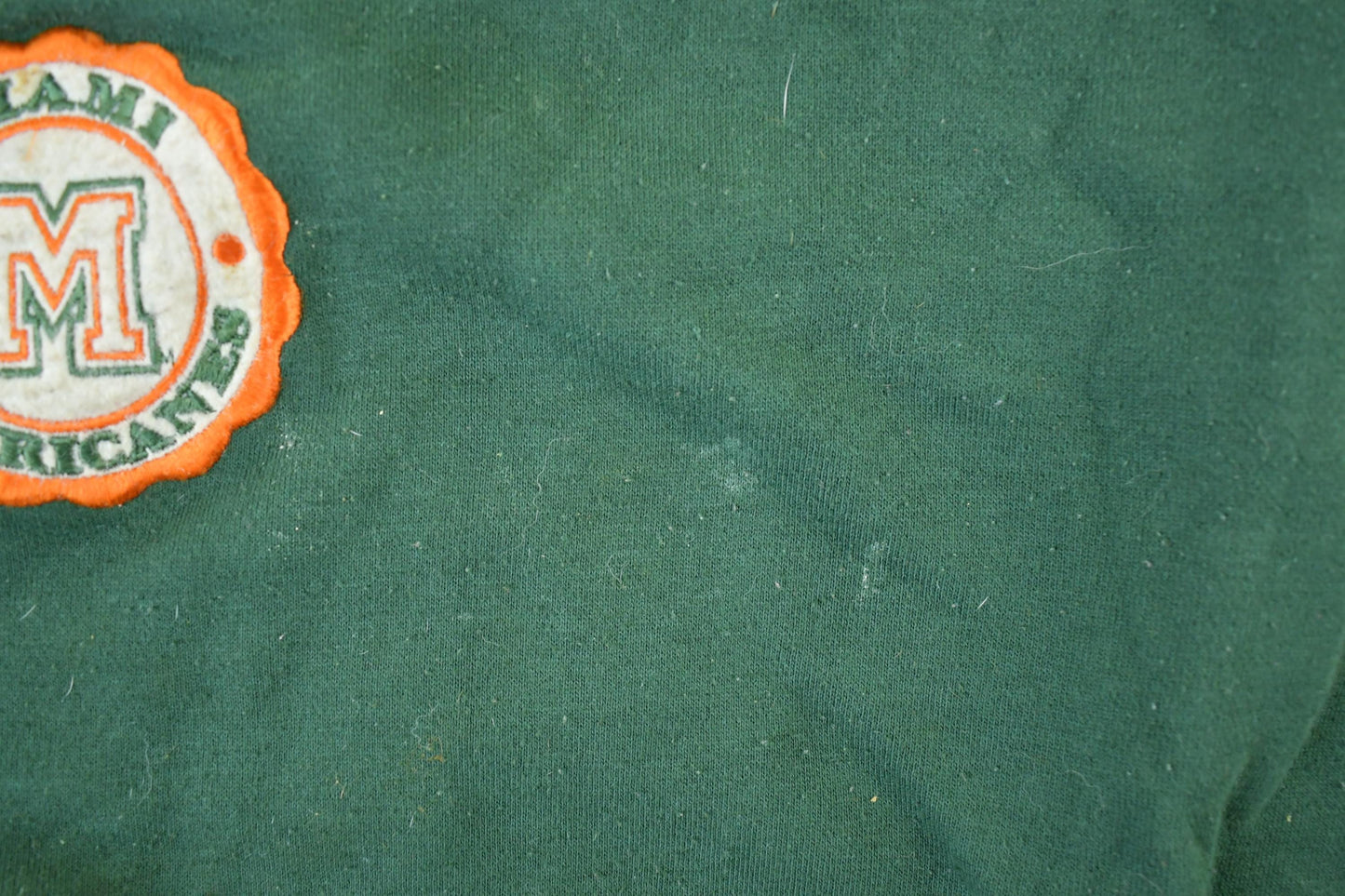 Vintage 1990s Crable Sportswear University of Miami Hurricanes Collegiate Crewneck Men's XL from propervintagecanada