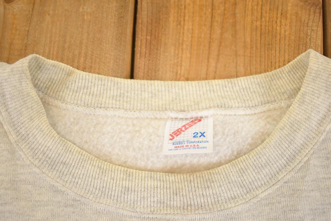 Vintage 1990s Crawford Notch Lane Train Souvenir Crewneck Sweatshirt Mens XL from propervintagecanada