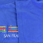 Vintage 1990s Crazy Stitch Hawaii Embroidered Souvenir San Francisco California Trolly Car T-Shirt Men's XL from propervintagecanada