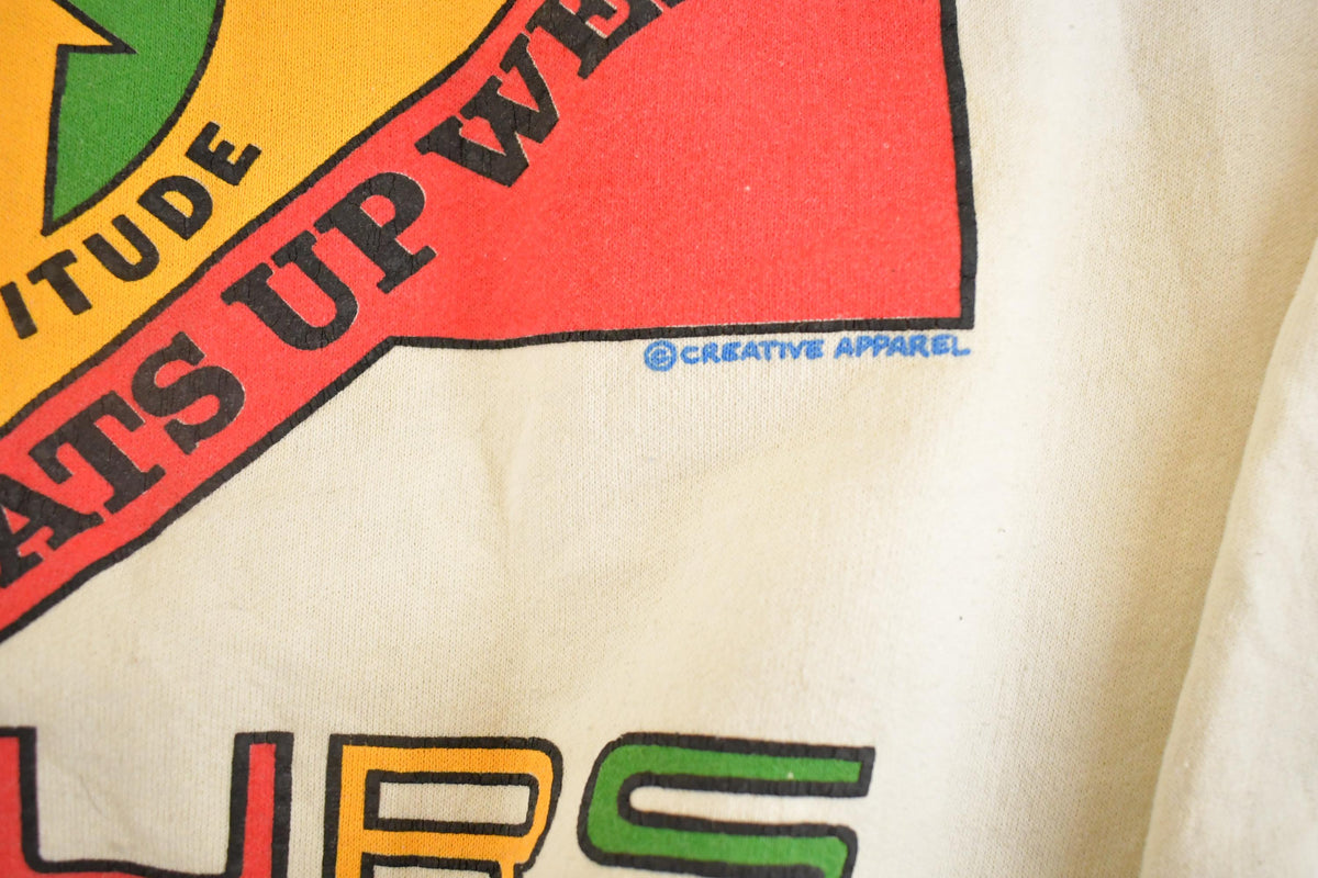 Vintage 1990s Creative Colours Souvenir Crewneck Sweatshirt Men's M from propervintagecanada