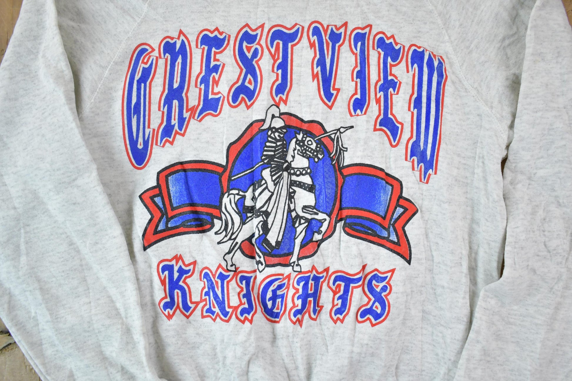 Vintage 1990s Crestview Knights University Collegiate Crewneck Men's Medium from propervintagecanada