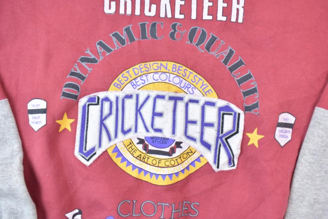 Vintage 1990s Cricketeer University Collegiate Crewneck Men's Medium from propervintagecanada