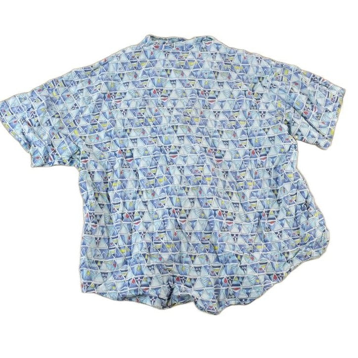 Vintage 1990s Crockett Lane Boating Button Up Western Style Shirt Women's S from propervintagecanada