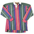 Vintage 1990s Croft And Barrow Striped Rugby Button Up Shirt Men&