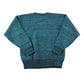 Vintage 1990s Croft And Barrow Wool Knit Abstract Pattern Crewneck Sweater Men's Large from propervintagecanada
