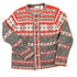 Vintage 1990s Croft & Barrow Abstract Clasp Knit Cardigan Sweater Women&