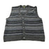Vintage 1990s Croft & Barrow Abstract Knit Cardigan Sweater Vest Men&
