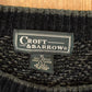 Vintage 1990s Croft & Barrow Abstract Knit Crewneck Sweater Men's L from propervintagecanada