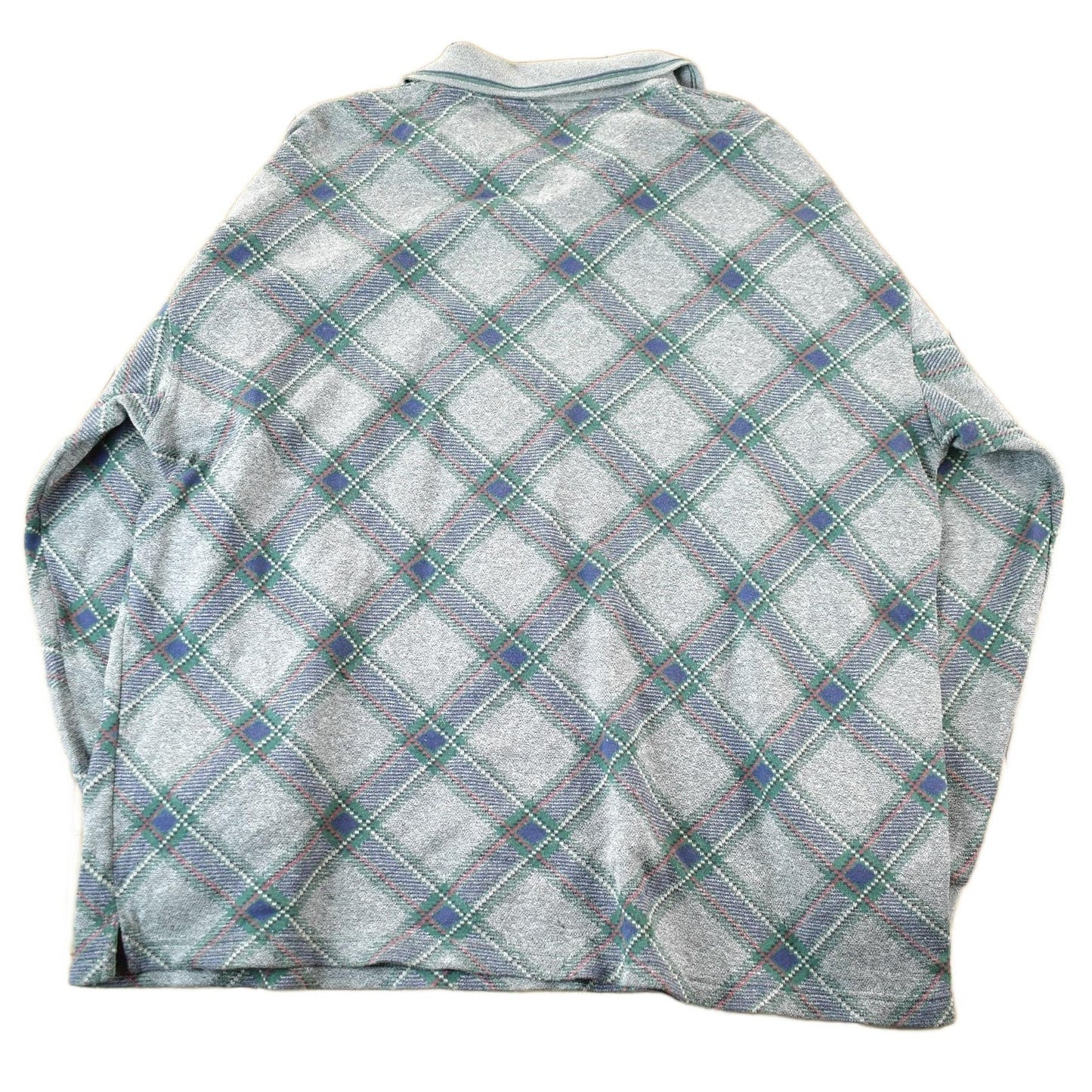 Vintage 1990s Croft & Barrow Argyle Collared Sweater Men's XL from propervintagecanada