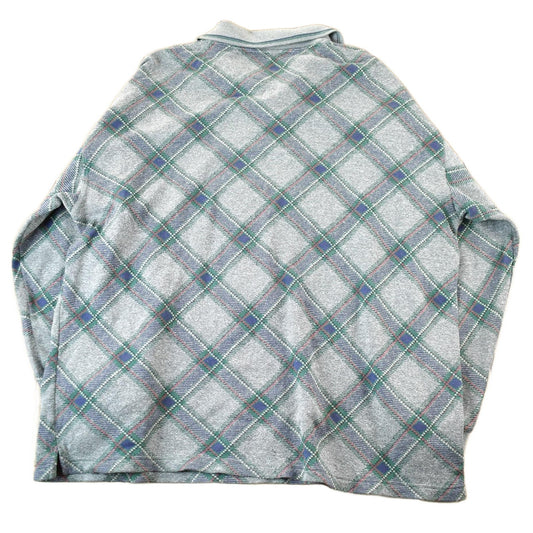 Vintage 1990s Croft & Barrow Argyle Collared Sweater Men's XL from propervintagecanada