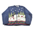Vintage 1990s Croft & Barrow Christmas Snowman Zip Up Knit Sweatshirt Women&