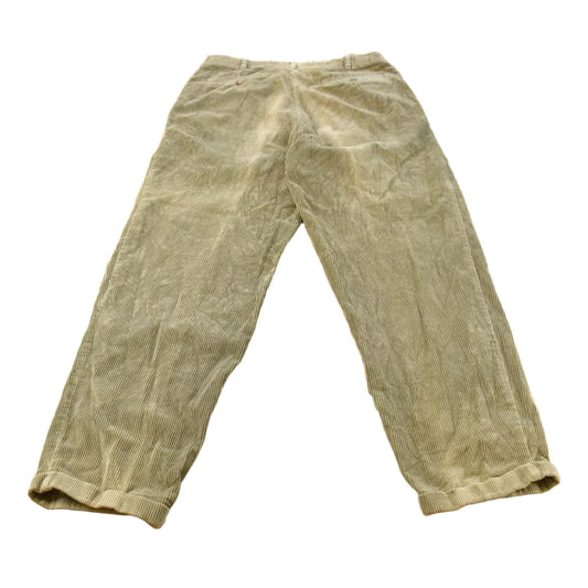 Vintage 1990s Croft & Barrow Corduroy Pants Men's 33 x 31.5 from propervintagecanada