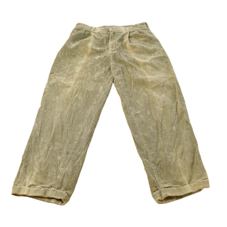 Vintage 1990s Croft & Barrow Corduroy Pants Men's 33 x 31.5 from propervintagecanada
