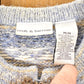 Vintage 1990s Croft & Barrow fair isle metal clasp Knit Cardigan Sweater Women's L from propervintagecanada