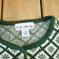 Vintage 1990s Croft & Barrow Knit Cardigan Sweater Women's XL from propervintagecanada