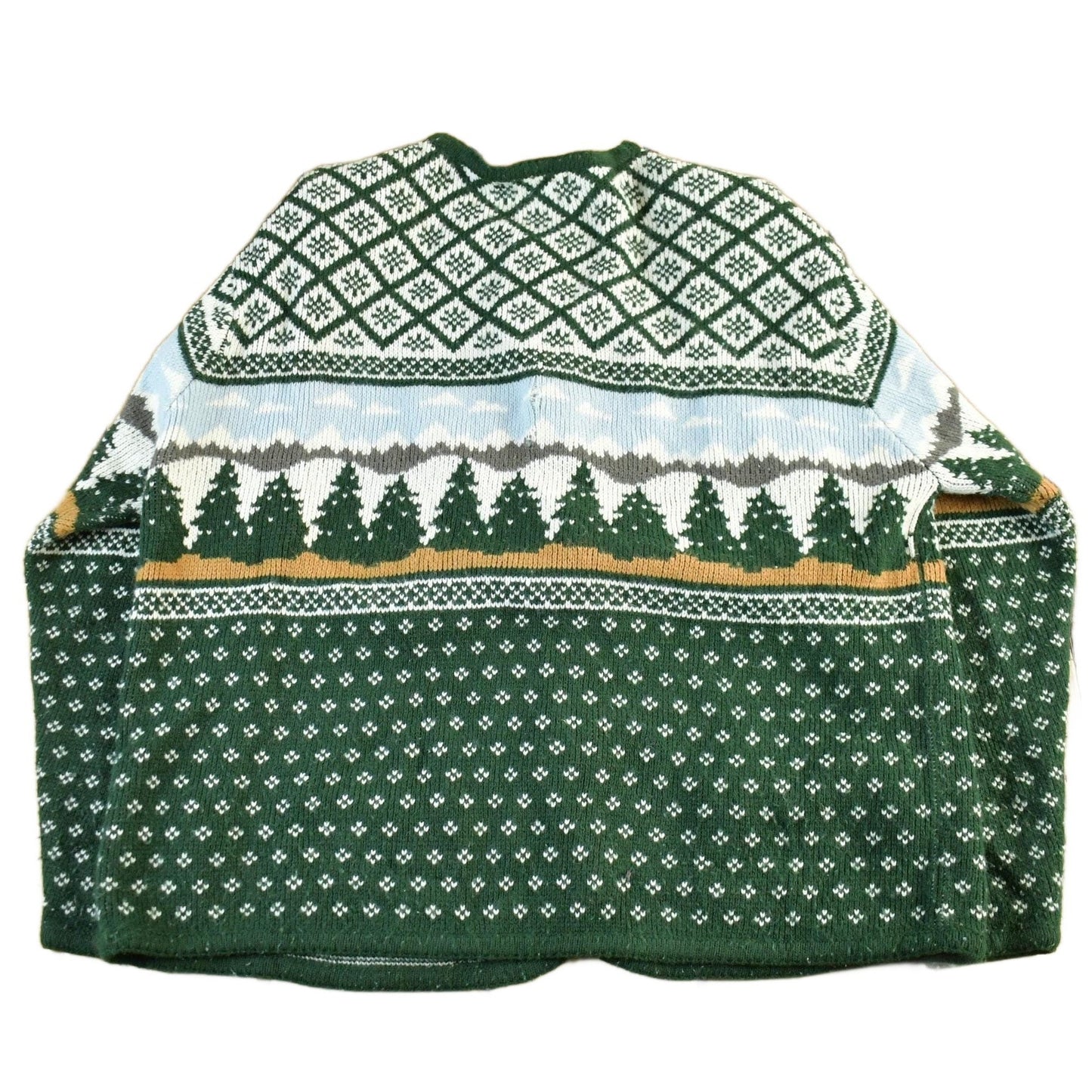 Vintage 1990s Croft & Barrow Knit Cardigan Sweater Women's XL from propervintagecanada