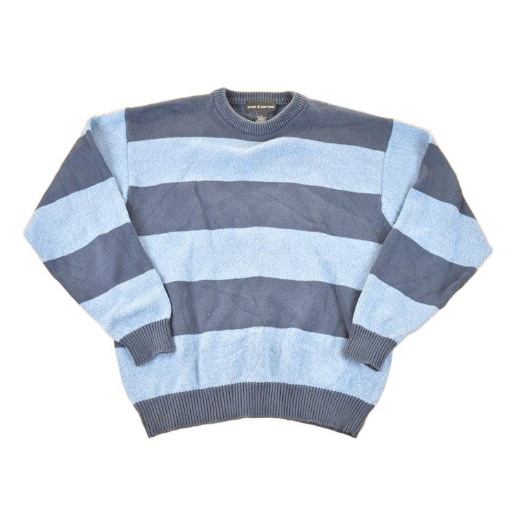 Vintage 1990s Croft & Barrow Knit Crewneck Sweater Mens L from propervintagecanada