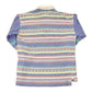 Vintage 1990s Cross Creek Abstract Winter Rugby Button Up Shirt Men's L from propervintagecanada