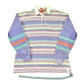 Vintage 1990s Cross Creek Abstract Winter Rugby Button Up Shirt Men's L from propervintagecanada