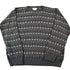 Vintage 1990s Crossings Knit Abstract Pattern Crewneck Sweater from propervintagecanada