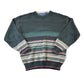 Vintage 1990s Crosswoods Knit Abstract Pattern Crewneck Sweater Mens Large from propervintagecanada