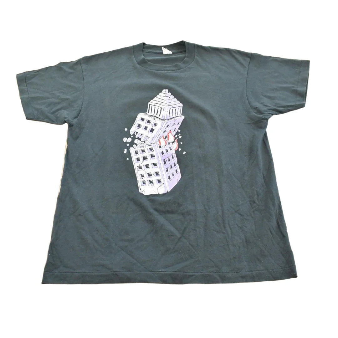 Vintage 1990s Crowded House Graphic Band T-shirt Men's M from propervintagecanada