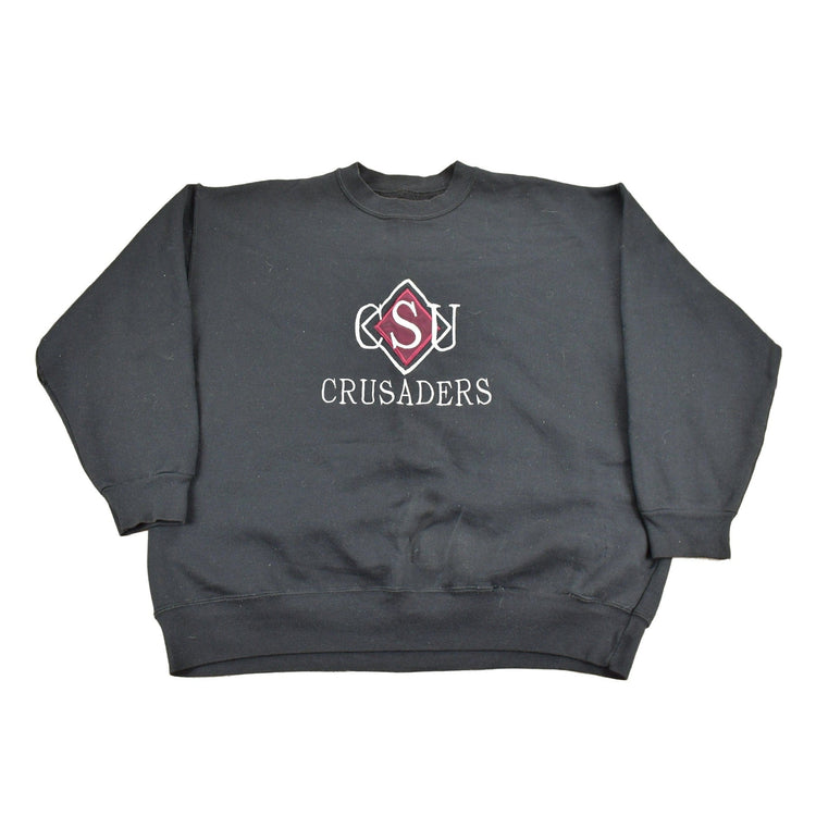 Vintage 1990s CSU Crusaders Collegiate Crewneck Men's XL from propervintagecanada