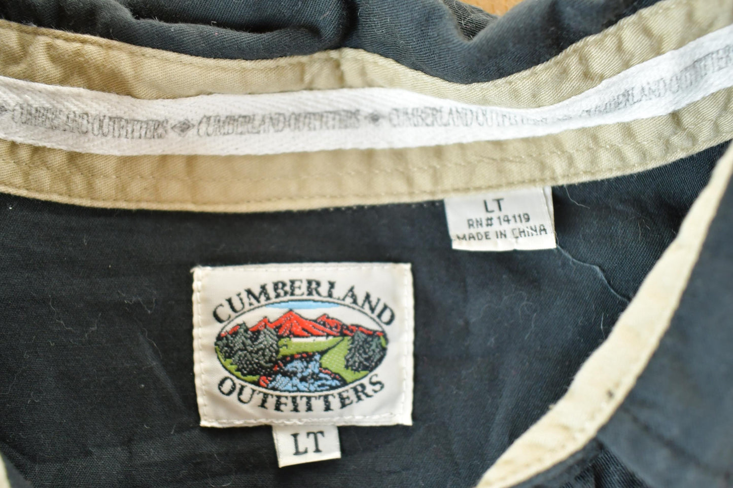 Vintage 1990s Cumberland Outfitters Aztec Western Button Up Shirt Men's L from propervintagecanada