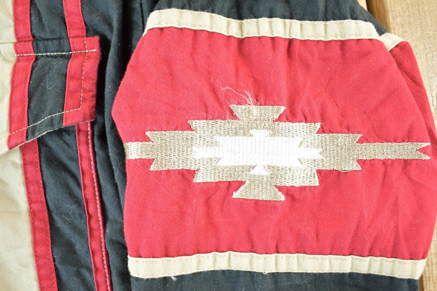 Vintage 1990s Cumberland Outfitters Aztec Western Button Up Shirt Men's L from propervintagecanada