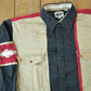 Vintage 1990s Cumberland Outfitters Western Aztec Theme Button Up Shirt Men's Large Tall from propervintagecanada