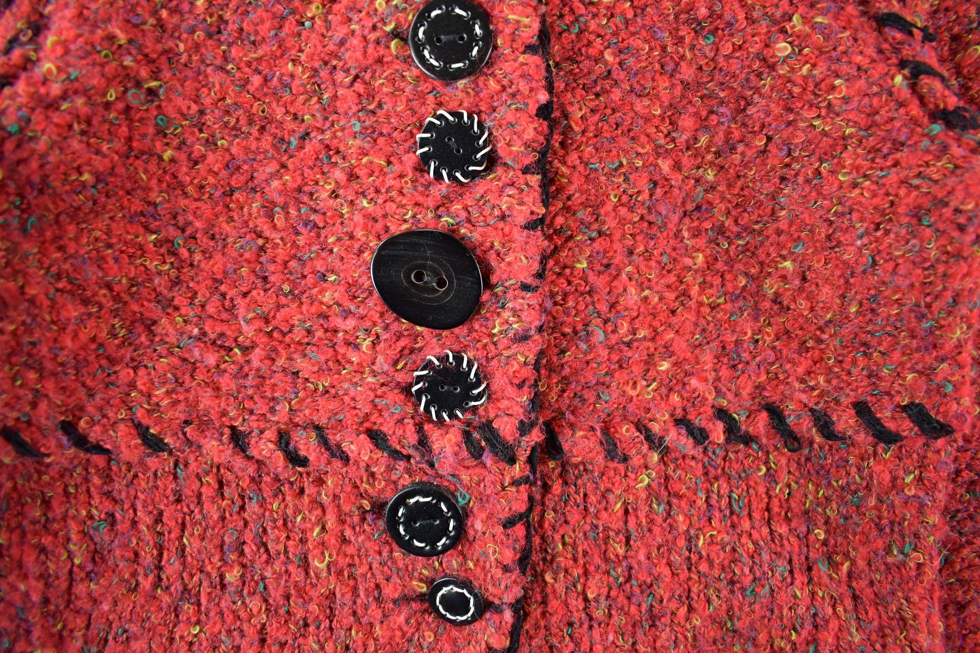 Vintage 1990s Curio Knit Cardigan Women's Medium from propervintagecanada